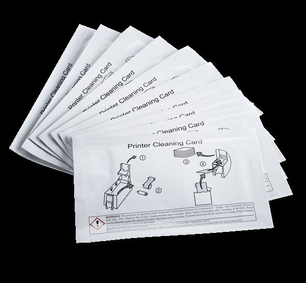 CR80 isopropyl cleaning card kit